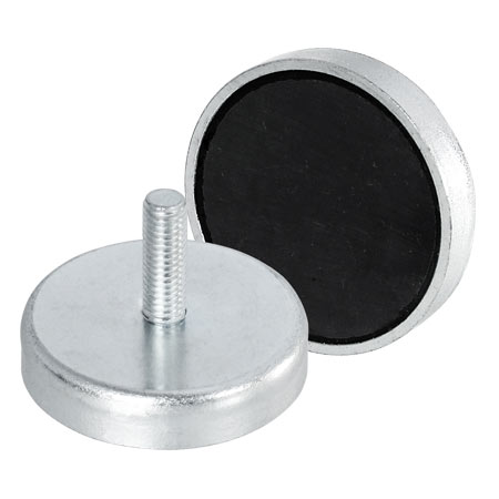 Ferrite shallow pot - Male thread